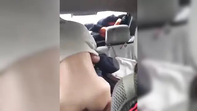 Секс в машине с тувинкой